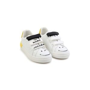 Marc Jacobs gyerek bőr sportcipő x Smiley fehér