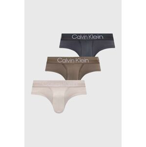 Calvin Klein Underwear alsónadrág 3 db zöld, férfi