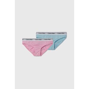 Calvin Klein Underwear gyerek bugyi 2 db rózsaszín