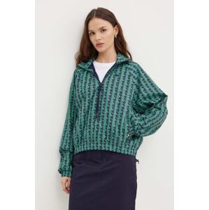 Lacoste rövid kabát női, zöld, átmeneti