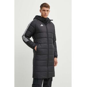 adidas Performance rövid kabát TIRO fekete, férfi, téli, IJ7389