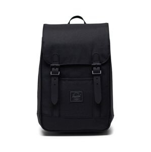Herschel hátizsák Retreat Mini Backpack fekete, nagy, sima