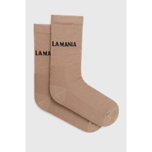 La Mania zokni bézs, női, SOCKS.2