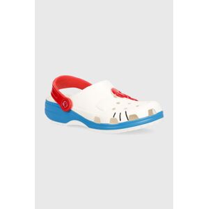 Crocs papucs Hello Kitty IAM Classic Clog fehér, női, 209438
