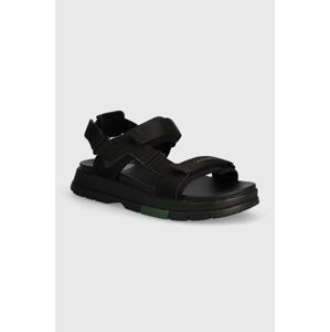 Lacoste szandál Suruga Premium Textile Sandals fekete, női, platformos, 47CFA0015