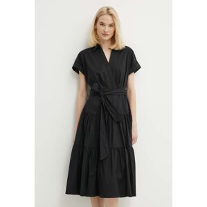 Lauren Ralph Lauren ruha fekete, midi, harang alakú, 250933392