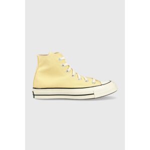 Converse sportcipő Chuck 70 HI sárga, A02757C