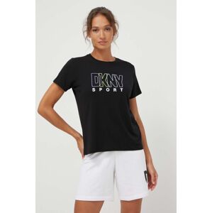Dkny t-shirt női, fekete, DP1T8816