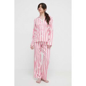 Lauren Ralph pizsama női, rózsaszín, ILN92325