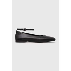 Vagabond Shoemakers bőr balerina cipő DELIA fekete, 5707-101-20