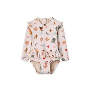 Liewood egyrészes baba fürdőruha Sille Baby Printed Swimsuit