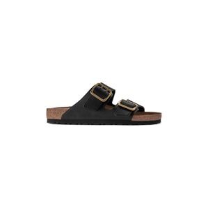 Birkenstock bőr papucs Arizona Bold Gap fekete, férfi, 1022604