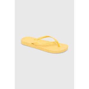 Ipanema flip-flop ANAT COLORS sárga, női, lapos talpú, 82591-AQ608