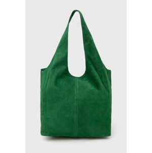 Answear Lab velúr táska zöld