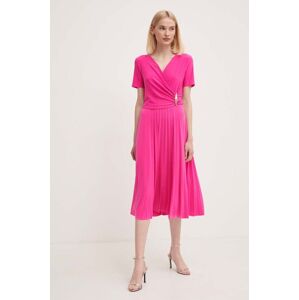 Joseph Ribkoff ruha rózsaszín, midi, harang alakú, 241013