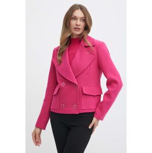 Morgan rövid kabát GSOSSO női, rózsaszín, átmeneti, GSOSSO