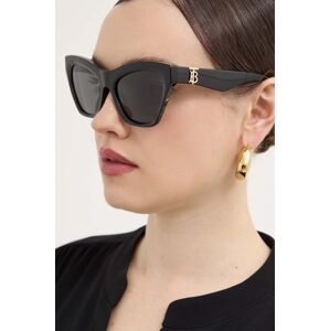 Burberry napszemüveg fekete, női, 0BE4420U
