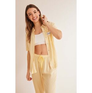 women'secret pizsama UNIVERSAL női, sárga, 3597417