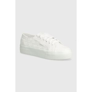 Superga sportcipő 2740 FLOWER SANGALLO fehér, női, S2148KW