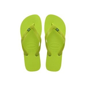 Havaianas flip-flop BRASIL zöld, női, lapos talpú, 4000032.7344
