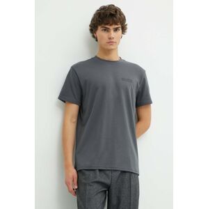 Hollister Co. t-shirt szürke, férfi, sima