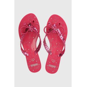 Melissa flip-flop MELISSA HARMONIC CHROME + DISNEY rózsaszín, női, lapos talpú, M.35754.V096